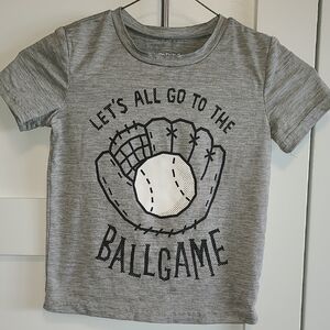 Jumping Beans Gray Baseball Graphic Tee